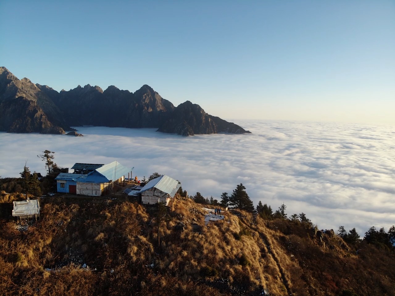 再上九峰山——观云卷云舒,繁星点点,只为那一抹阳光_游记