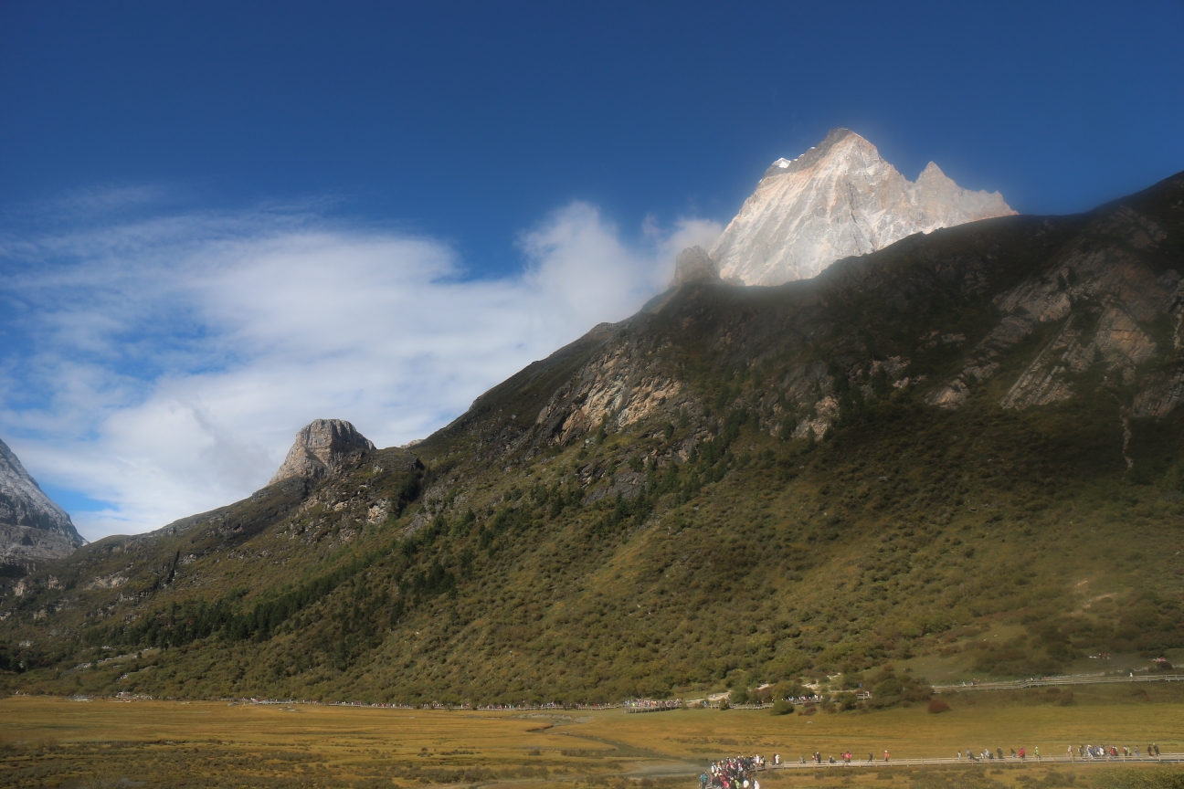 d2:新都桥—雅江—理塘—海子山—稻城 洛绒牛场                  与