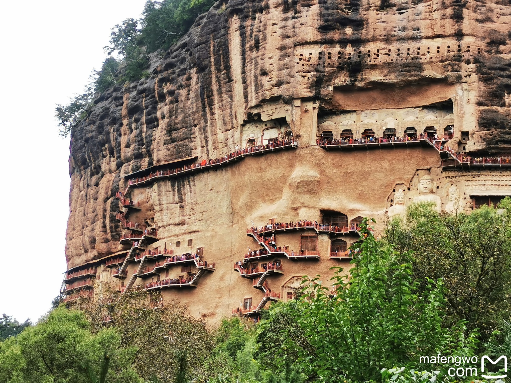 自驾游】天水麦积山-宝鸡法门寺-雨岔大峡谷-靖边波浪谷,天水旅游攻略