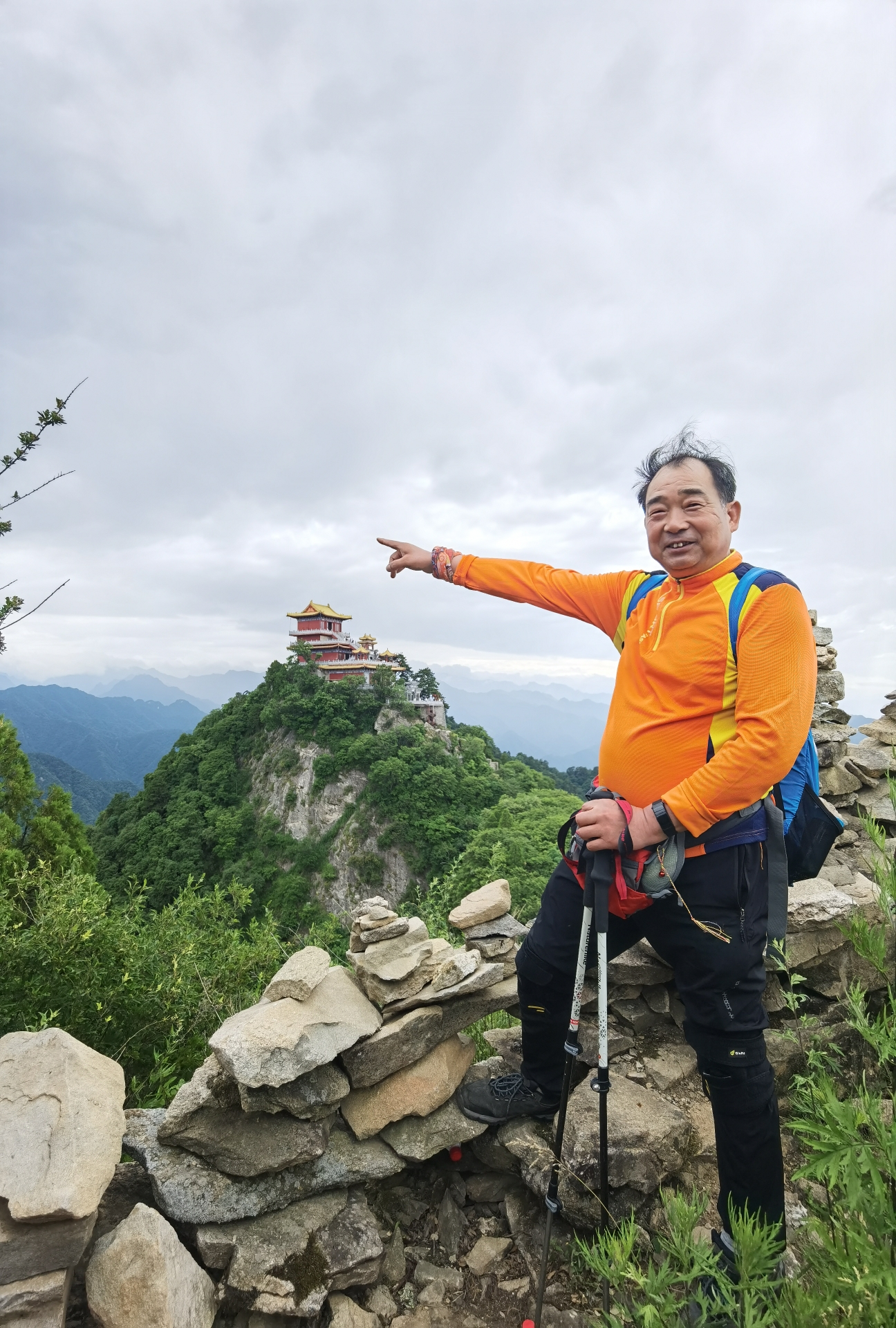 走进秦岭,徒步终南山南五台