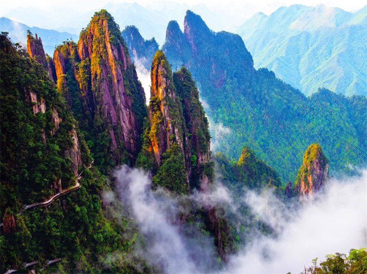 2~8人小散拼 莽山·五指峰景区 高椅岭风景区 东江湖风景区 2日游