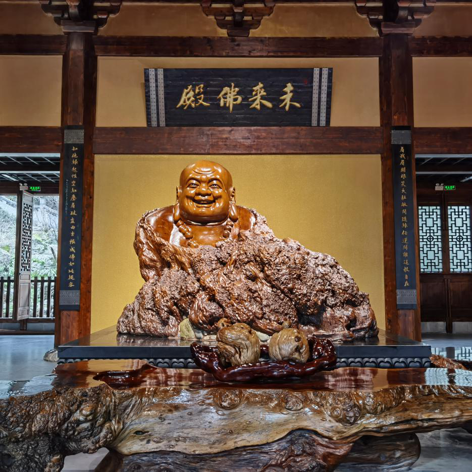 探索不一样的根雕根宫佛国_游记