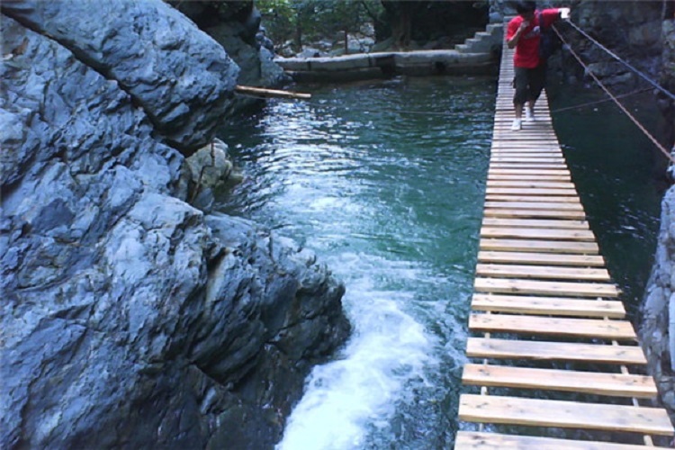 清远笔架山风景区千谷溪探险门票(可选全程漂流门票/动感半程漂流门票