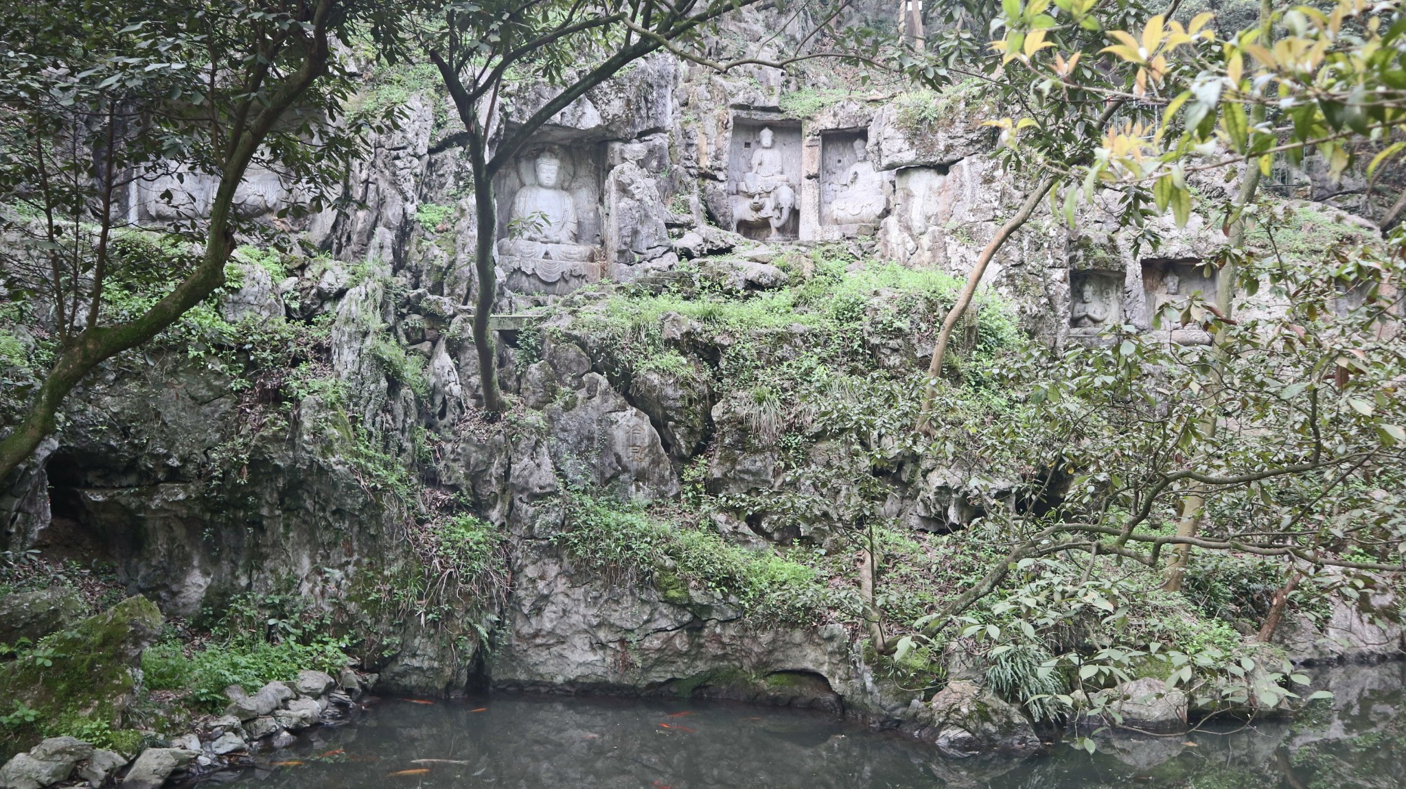 2021浙江清明踏青扫墓行7在灵隐寺飞来峰景区