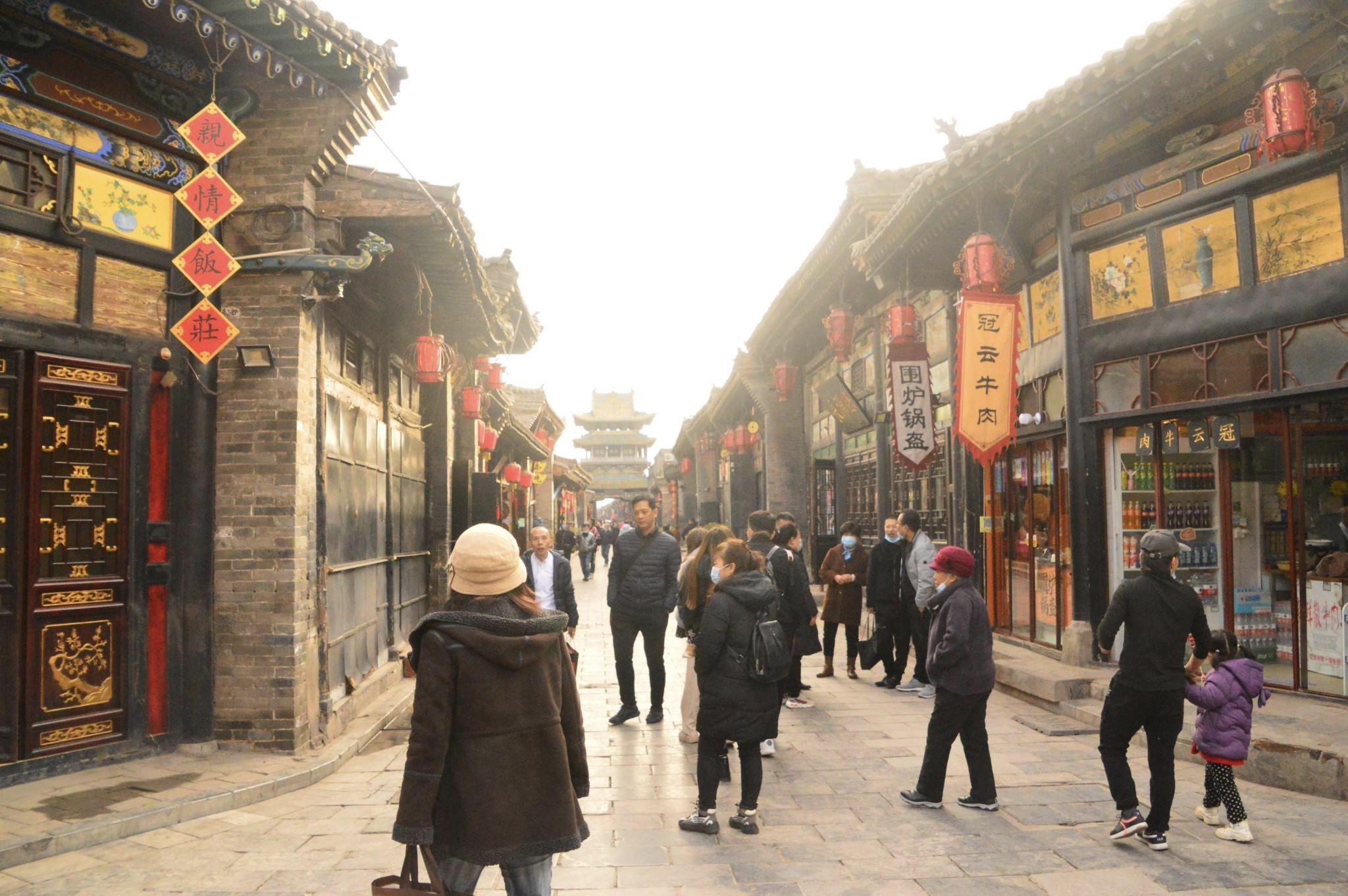 【初冬的记忆】自驾游山西：夹缝里的旅游（7）～玩转平遥古城的重头戏就在今天，赶往祁县乔府假日酒店_游记
