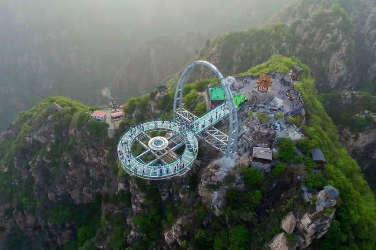 北京京东石林峡门票(可选索道/玻璃观景台票)