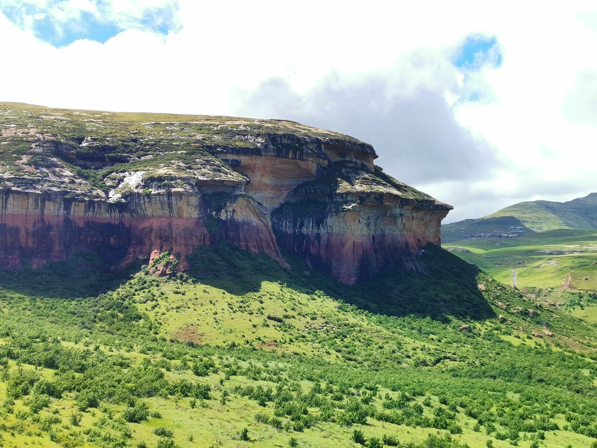 Golden Gate Highlands National Park-7个大长腿的登山进化史_游记