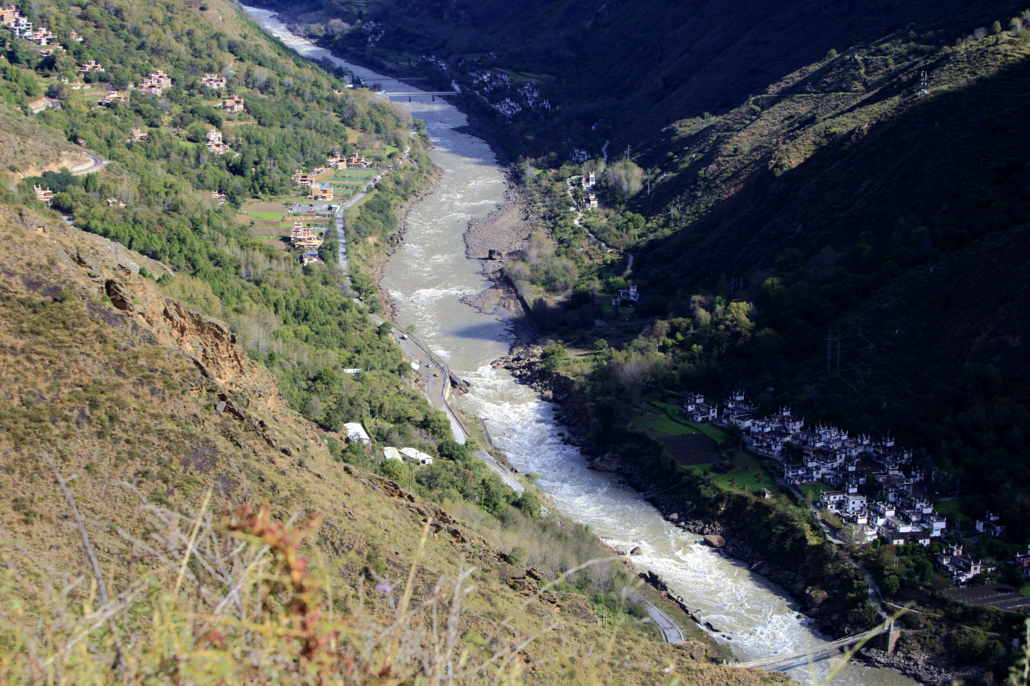 川西康藏游记（7）道孚 丹巴——鱼眼印象之嘉莫察瓦绒_游记