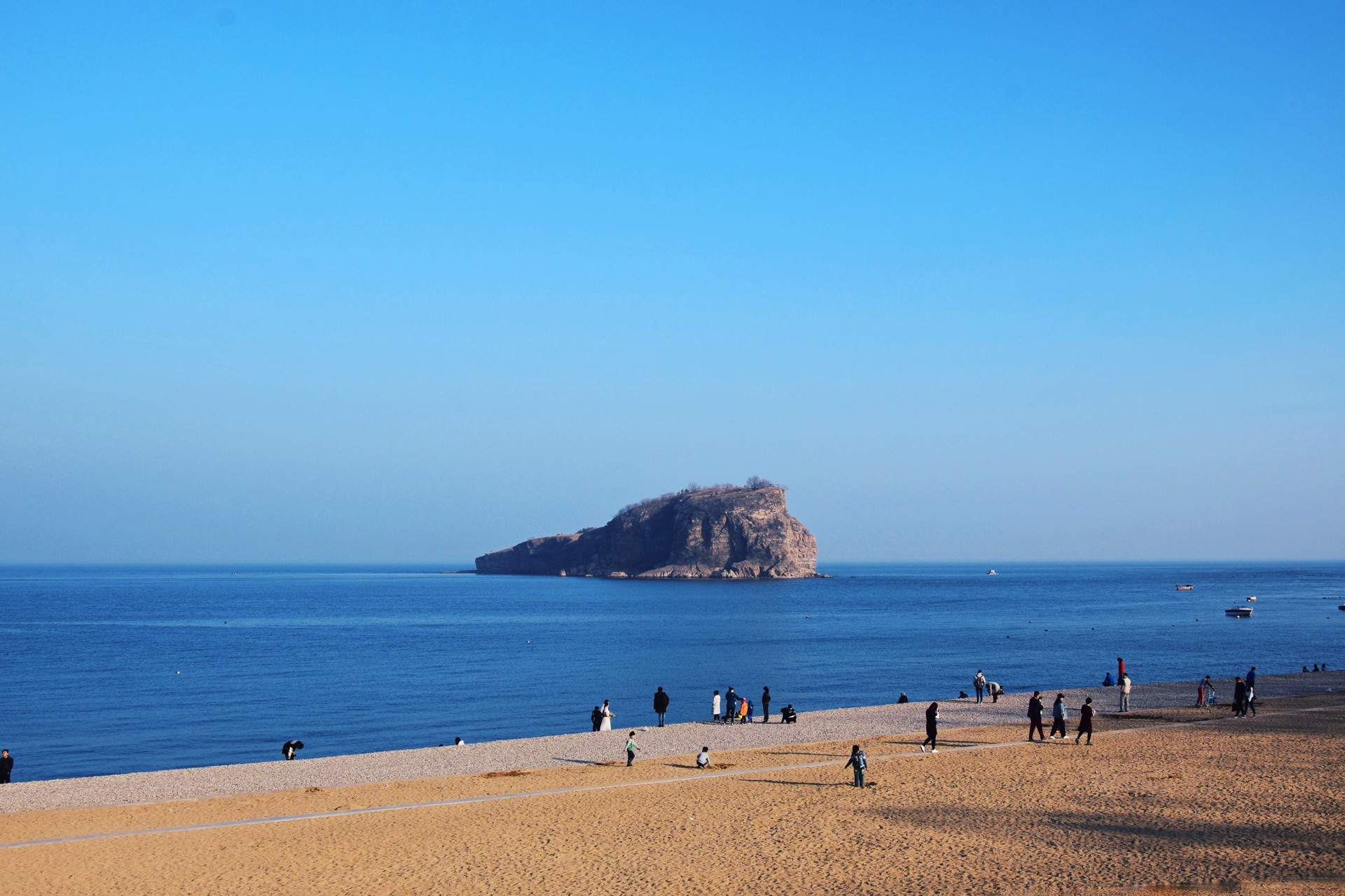 【海陆空】环游大连棒棰岛 帆船出海 莲花山空中观景台 托马斯小火车