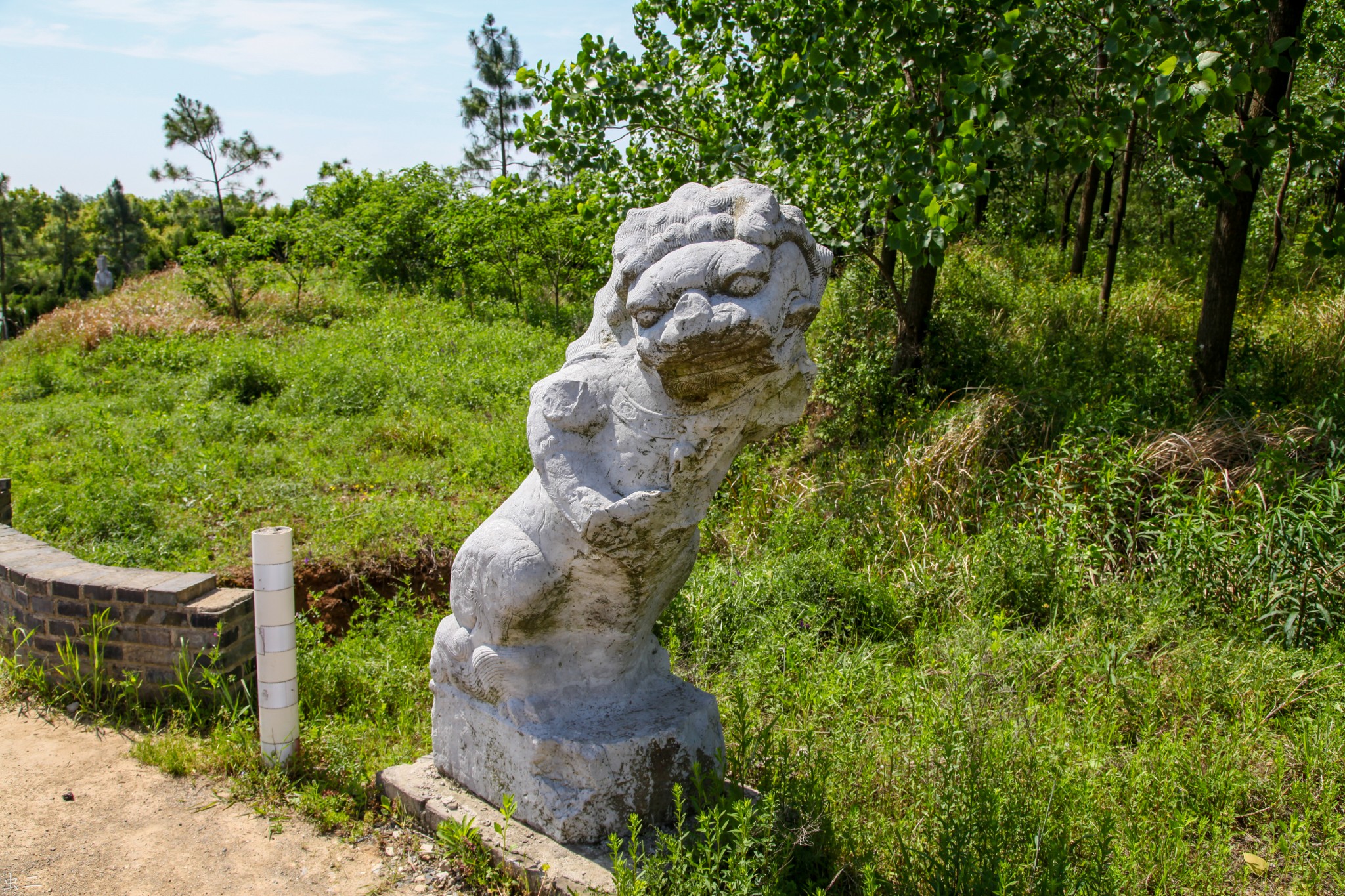 天长杨捷将军墓 杨捷墓石刻 省保 古墓之谜 清二品大员_游记