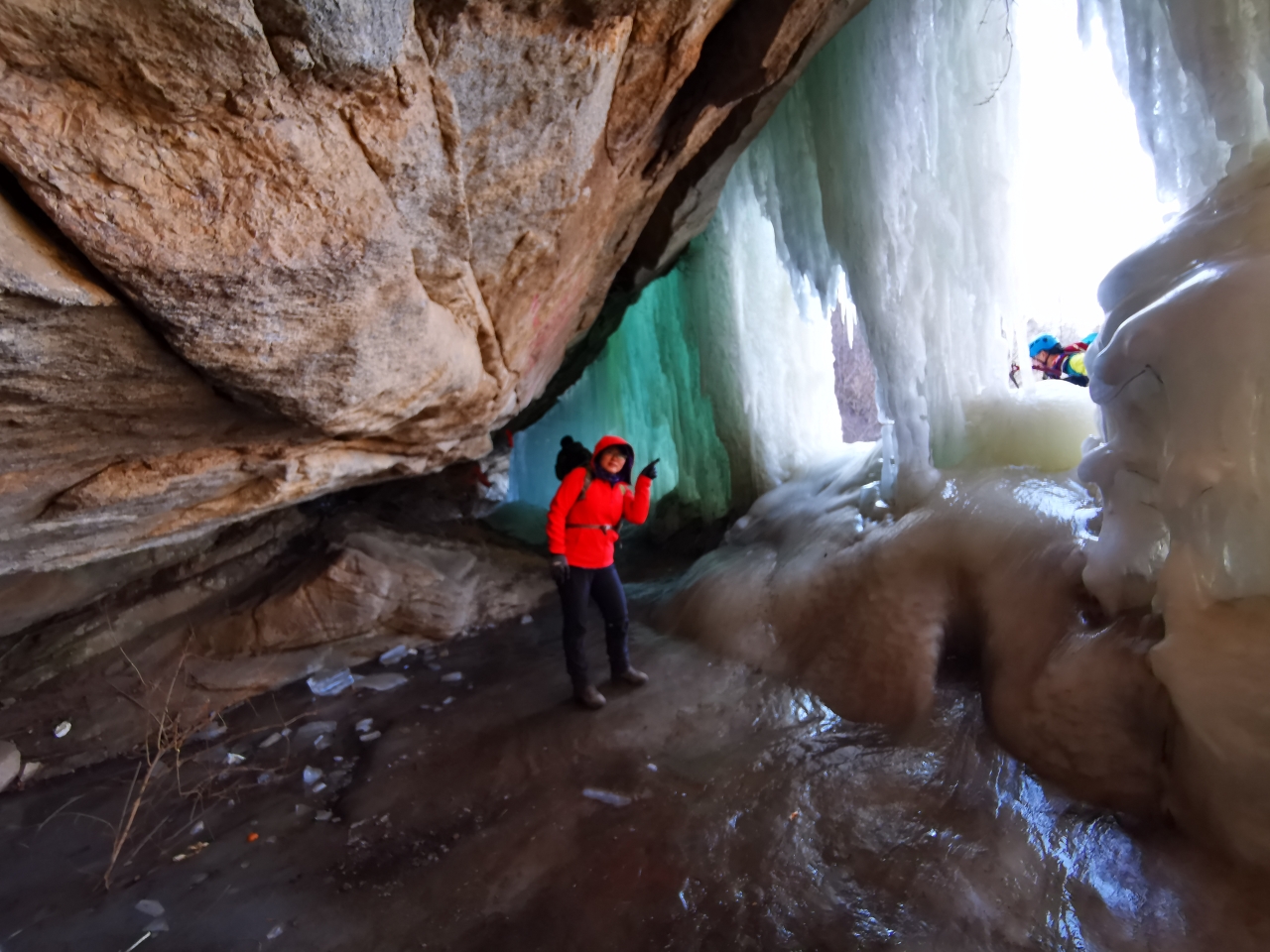 【北镇图片】闾山之将军拜母峰与天河冰洞 2021—02—27
