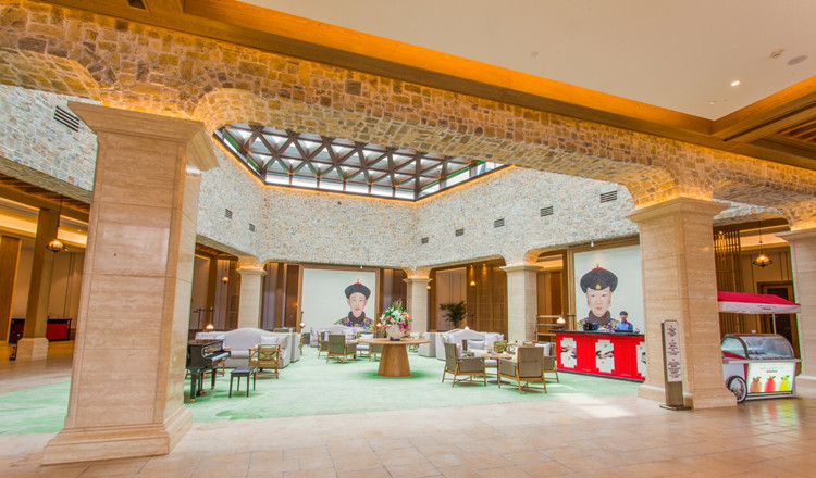 古北水镇古北之光温泉酒店 高级标间1晚 双人早餐 古北水镇门票2张