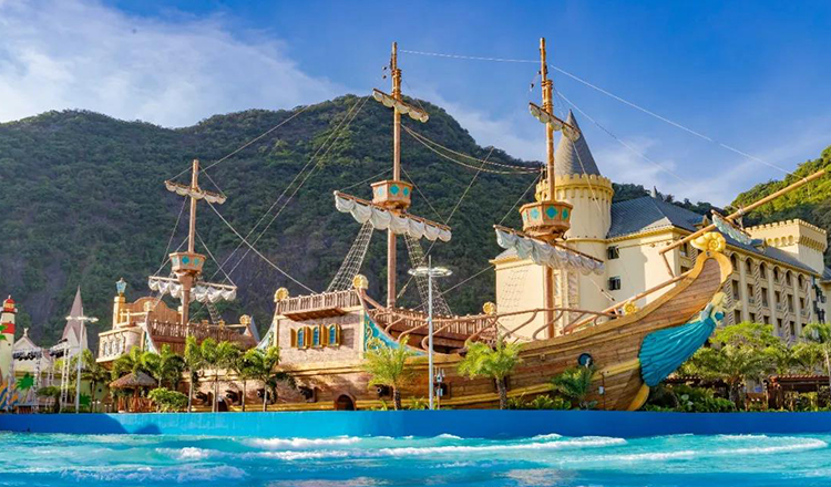 【清远旅游】英德悦湖度假酒店奥园巧克力王国/泉林水