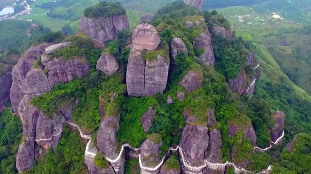 霍山旅游风景区 万绿湖野趣沟 挑战悬崖玻璃栈道纯玩2