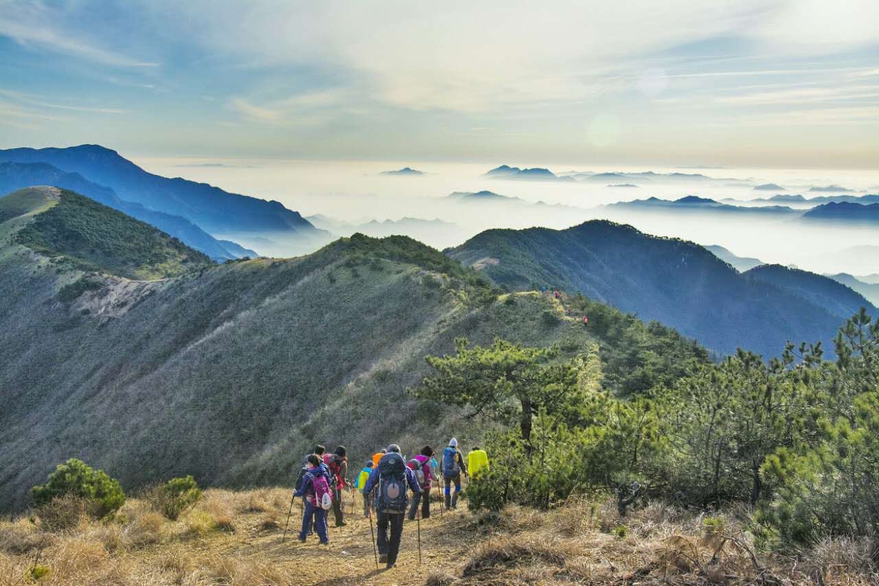 行走云海之上—三尖穿越_游记