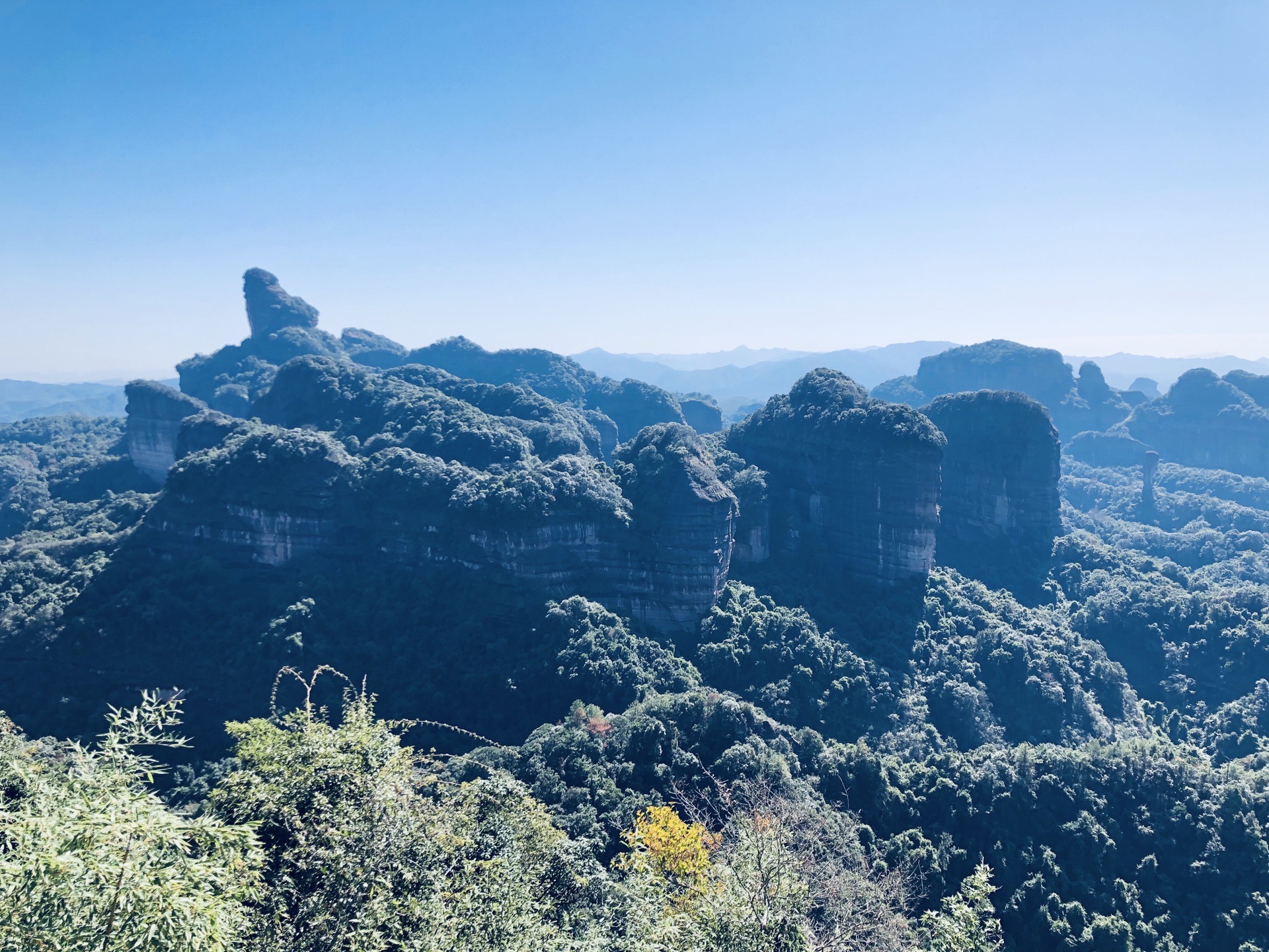 韶关｜丹霞山，离莞前徒步岭南第一峰_游记