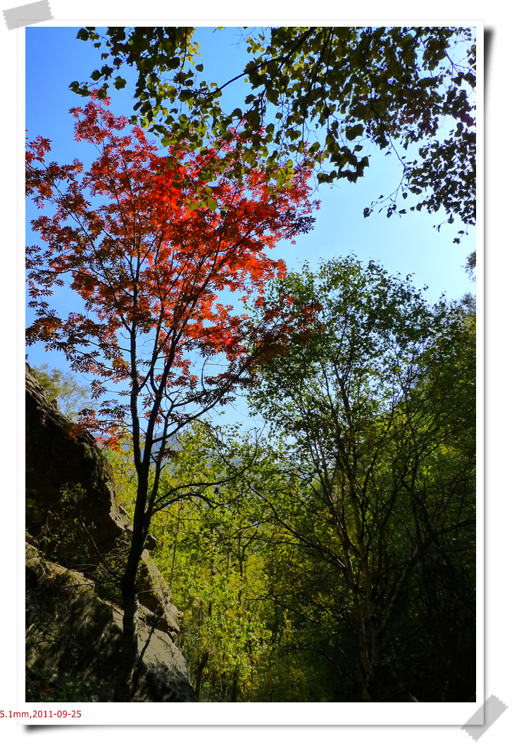 【包头图片】九峰山古雁沟探底，风景绝美！！！