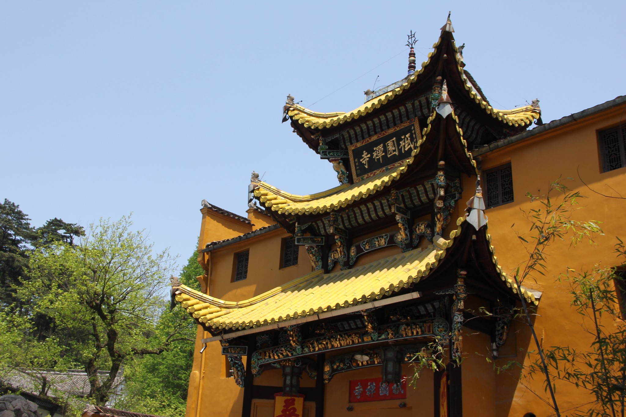 不走寻常路,反走九华山,住尼姑庵