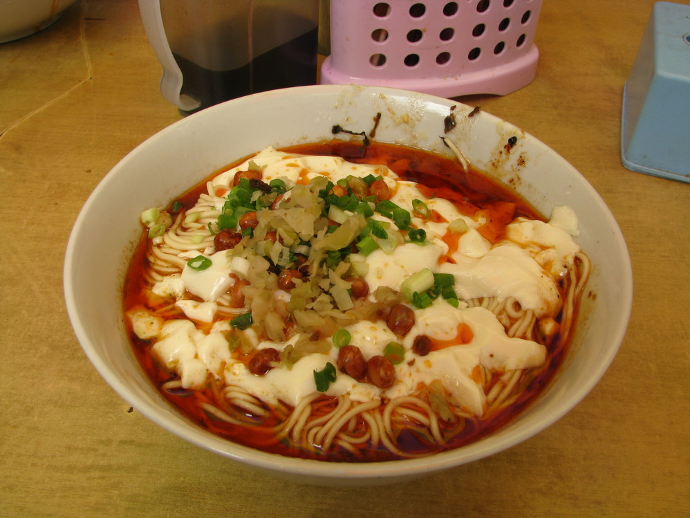 重庆美食-祖记豆花面