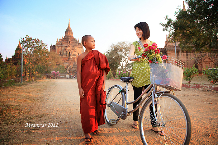 在蒲甘Bagan