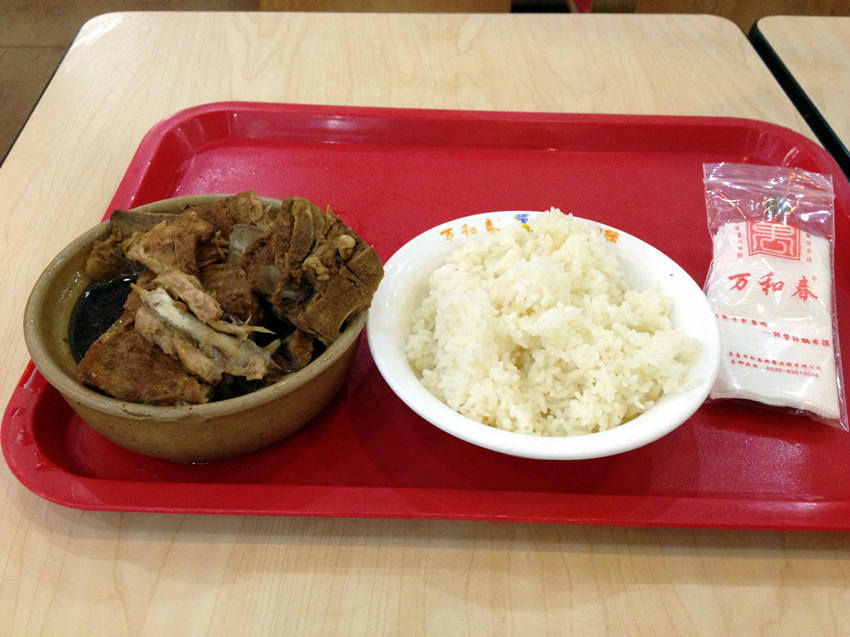 青岛美食-万和春排骨砂锅米饭(辽宁路店)