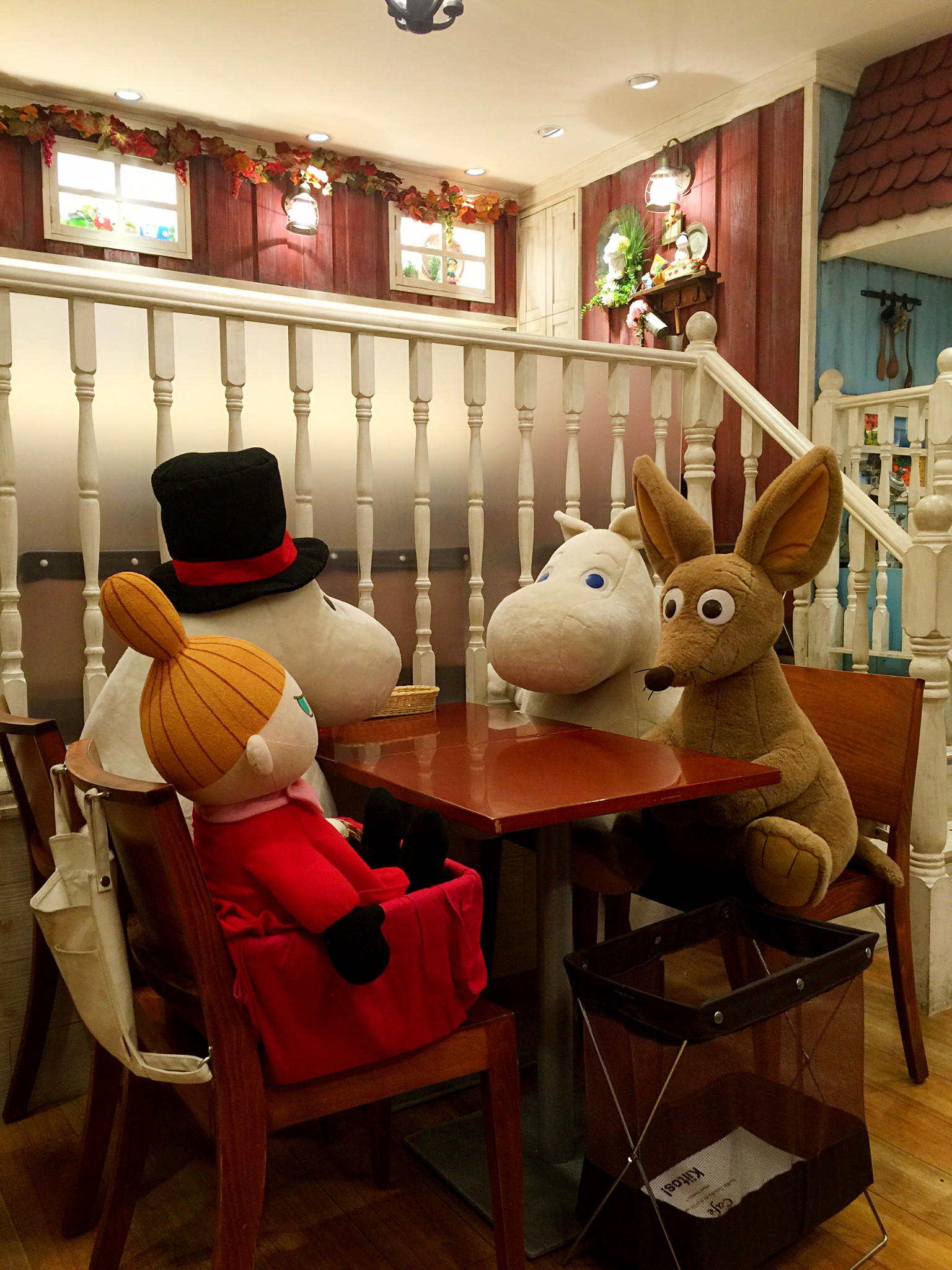 东京美食-姆明咖啡屋