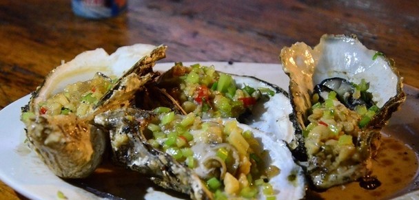 汕头美食-老姿娘蚝店