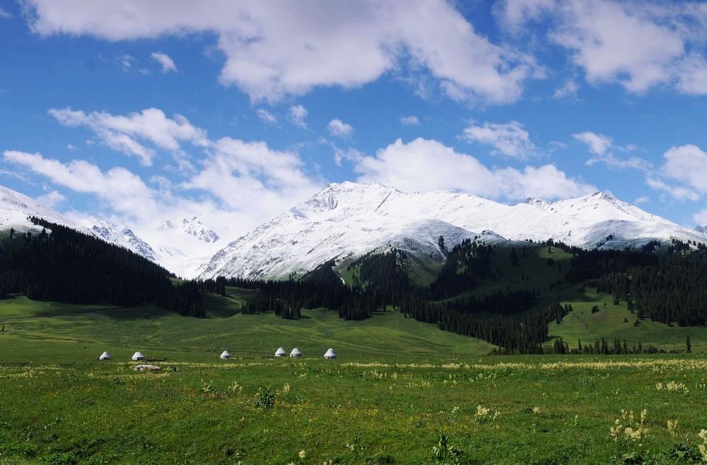 美丽的天山大草原曲谱_南国天山大草原(2)