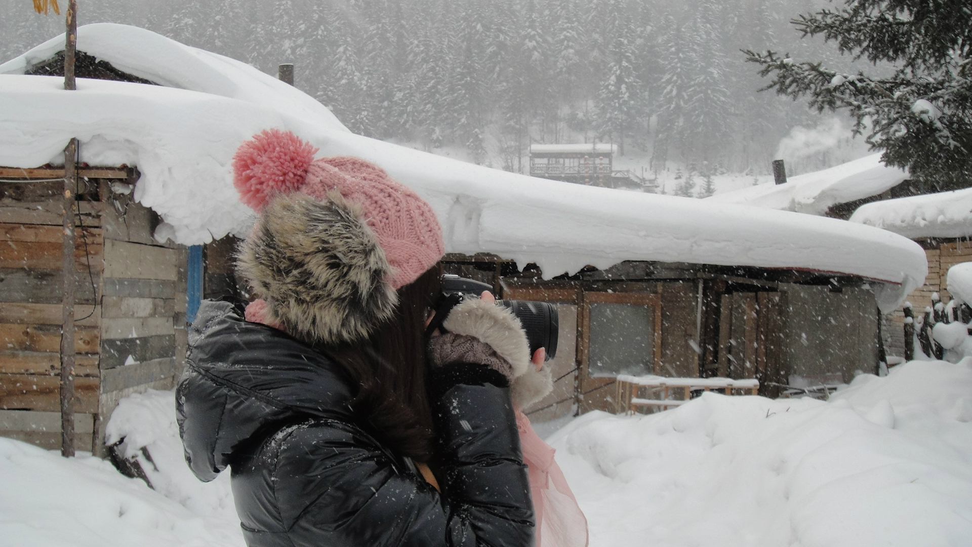 【雪乡图片】三个小美妞的雪乡梦幻之旅（全文完）
