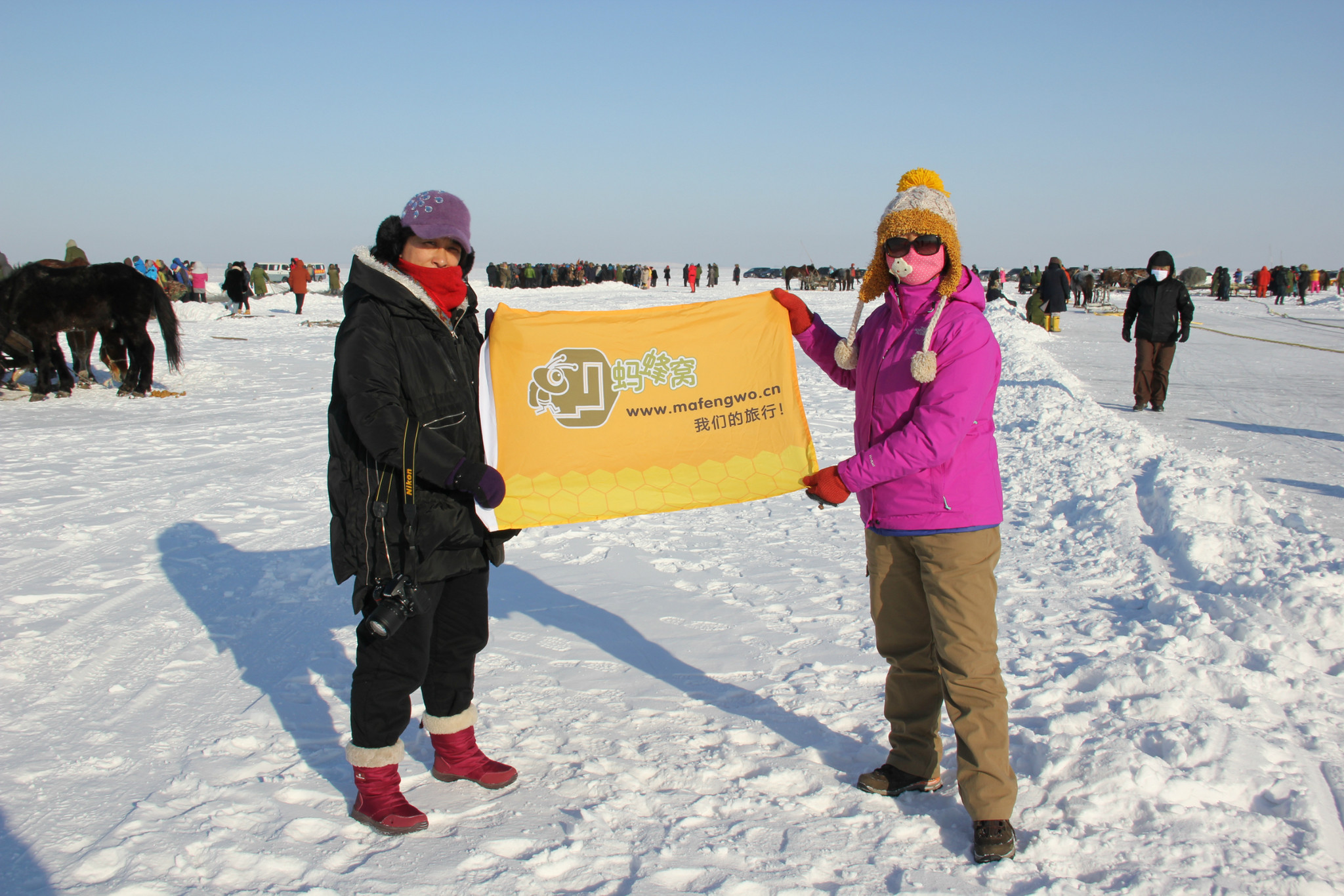 【雪乡图片】一路向北----雾凇岛、雪乡穿越雪谷、哈尔滨冰雕、查干湖冬捕（2012、12、28------2013、1、3）