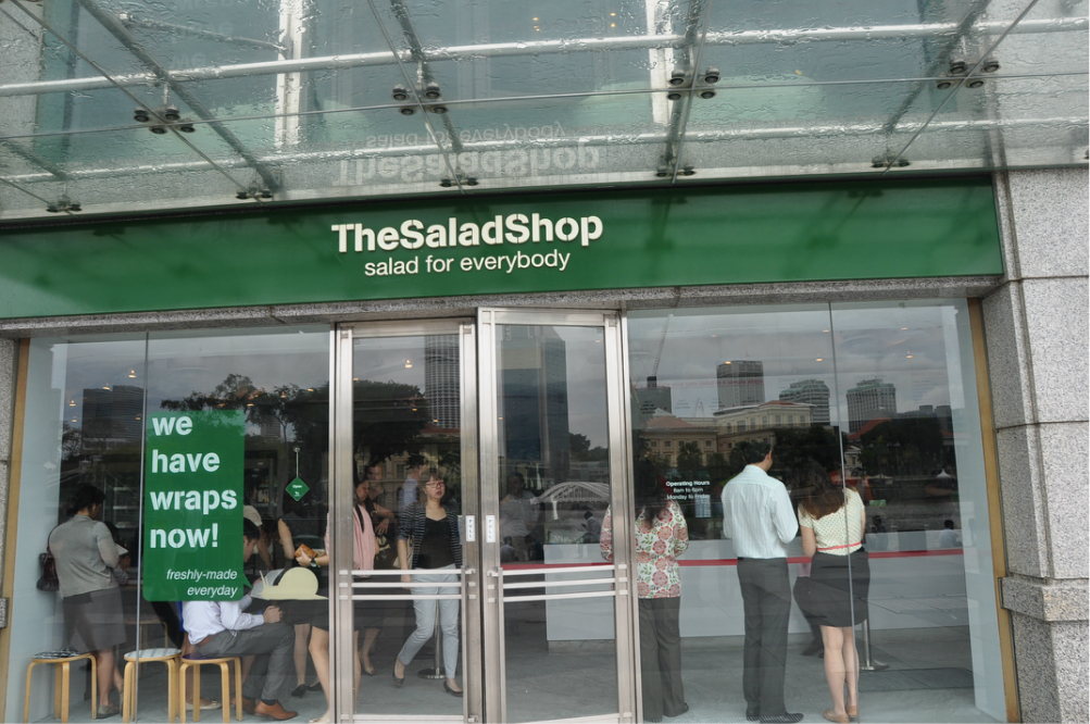 新加坡美食-The Salad Shop