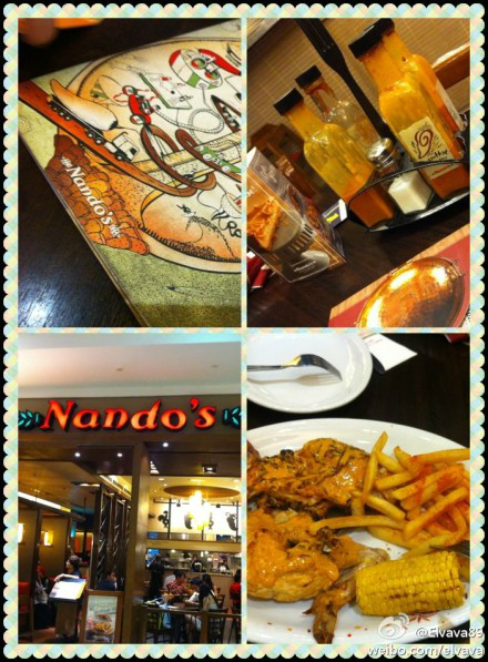 吉隆坡美食-Nando's Pavilion