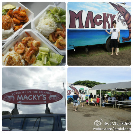 夏威夷美食-Mackey's Sweet Shrimp Truck