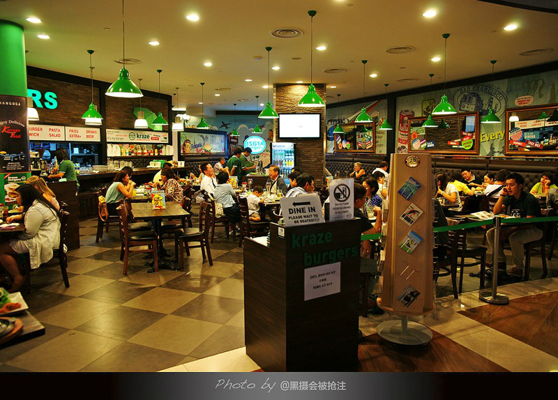 新加坡美食-Kraze Burger (Marina Bay Sands)