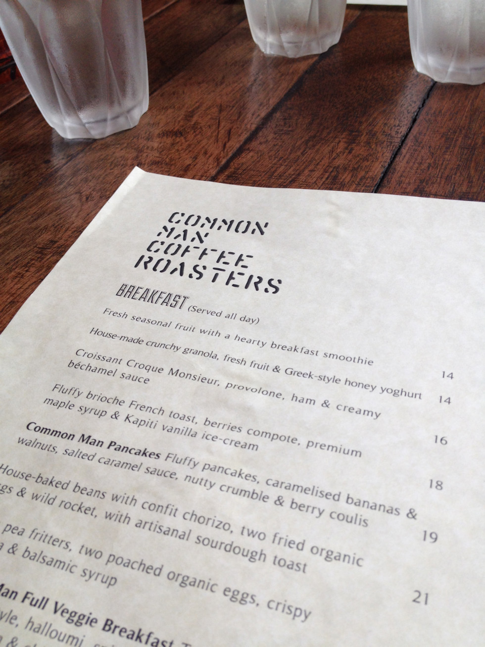 新加坡美食-Common Man Coffee Roasters