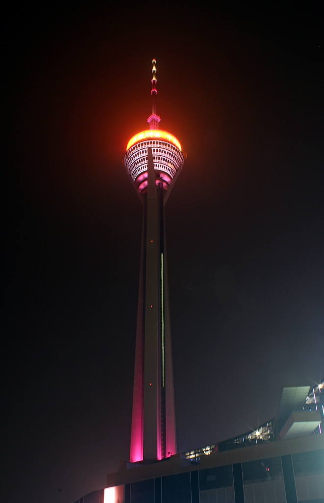 感受一下大年初五的成都夜景