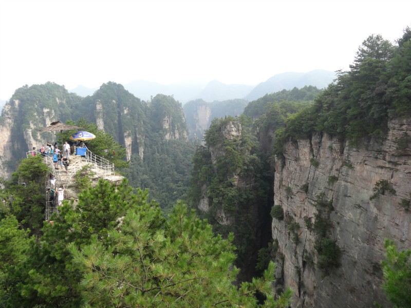 人在旅途—张家界行之杨家界篇 沿途景观 一般游客游玩了天波府