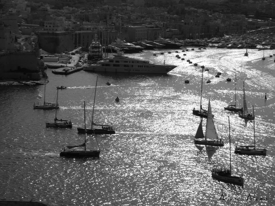 马耳他之第八更！ Rolex middle race，热闹的帆船赛