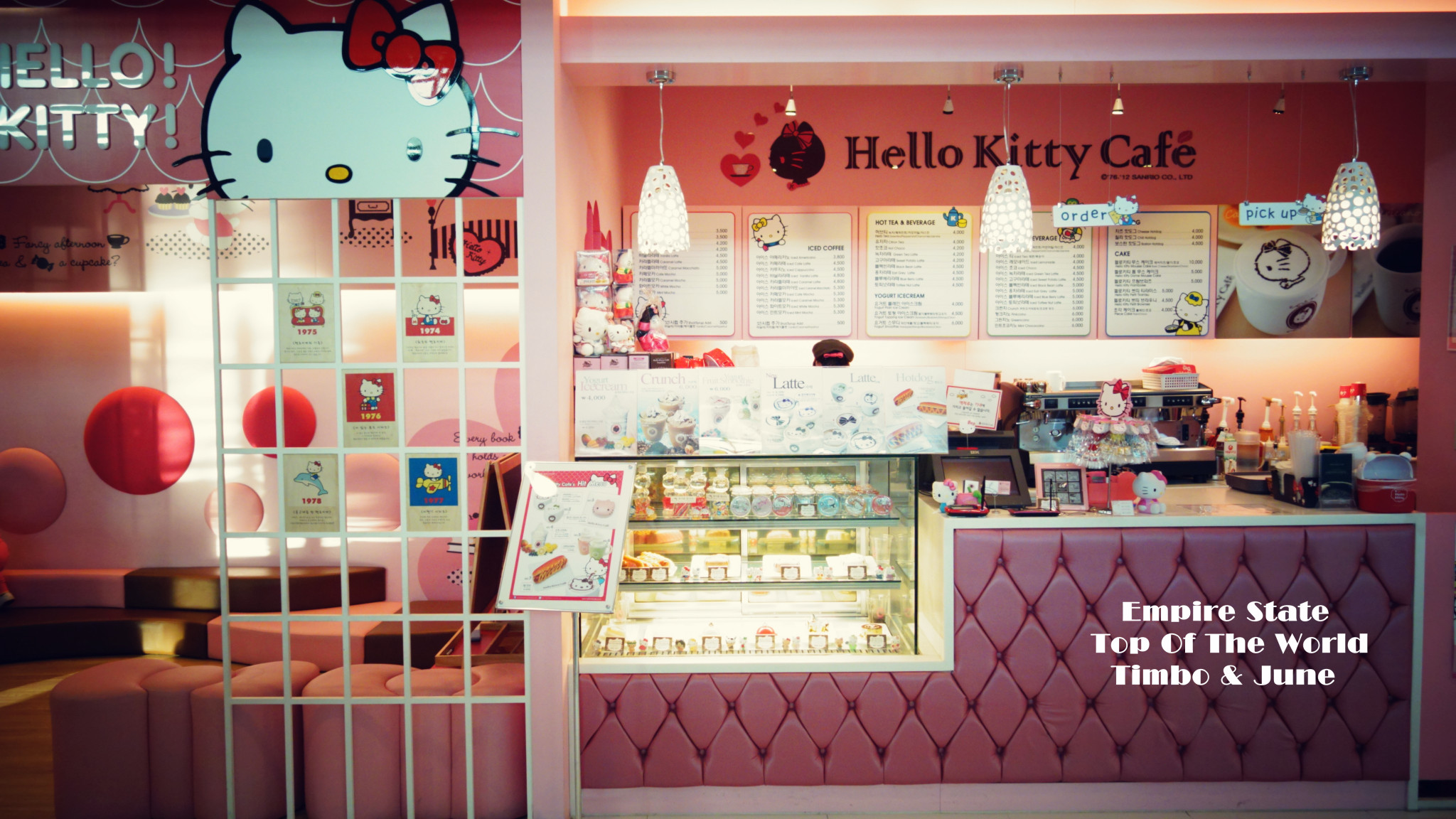 仁川美食-Hello Kitty Cafe(仁川机场店)