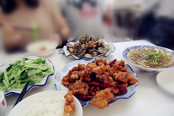 青岛美食-旭光菜馆(辣子鸡)