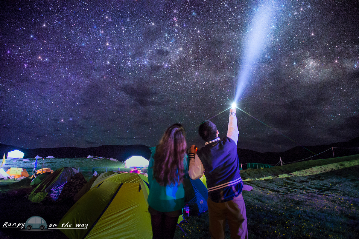 天神的花园，等你在年保玉则。『星空，花海，...