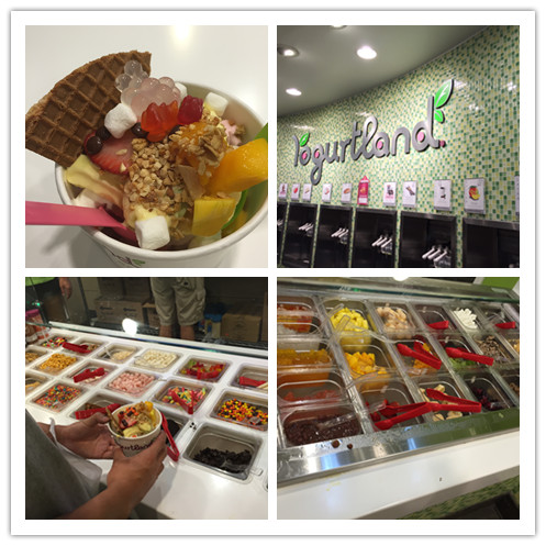 夏威夷美食-Yogurtland Waikiki Beach