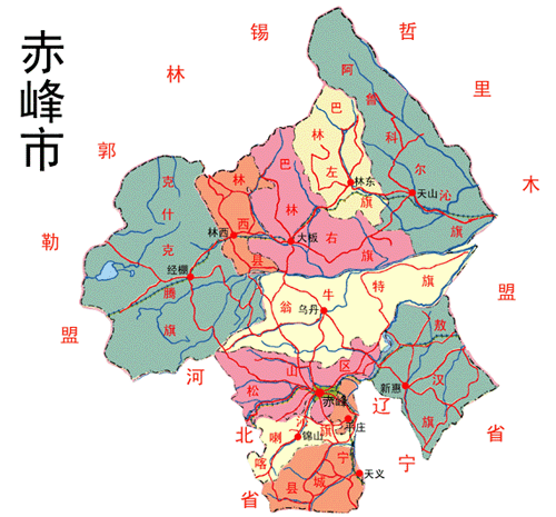 内蒙古赤峰,巴林右旗,西乌旗,河北沽源,草原天路旅游