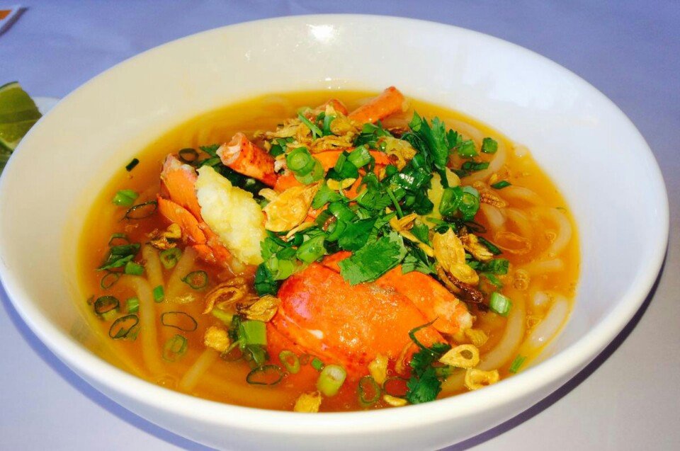 圣何塞美食-Que Ta Banh Canh Trang Bang - Udon Noodle Soup