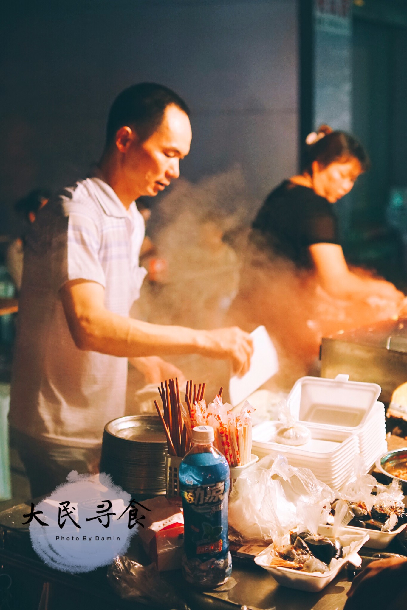 汕头美食-中山路无名肠粉店