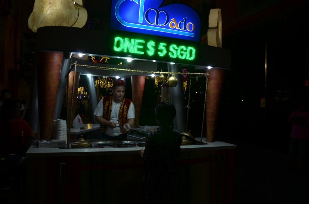 新加坡美食-土耳其冰淇淋