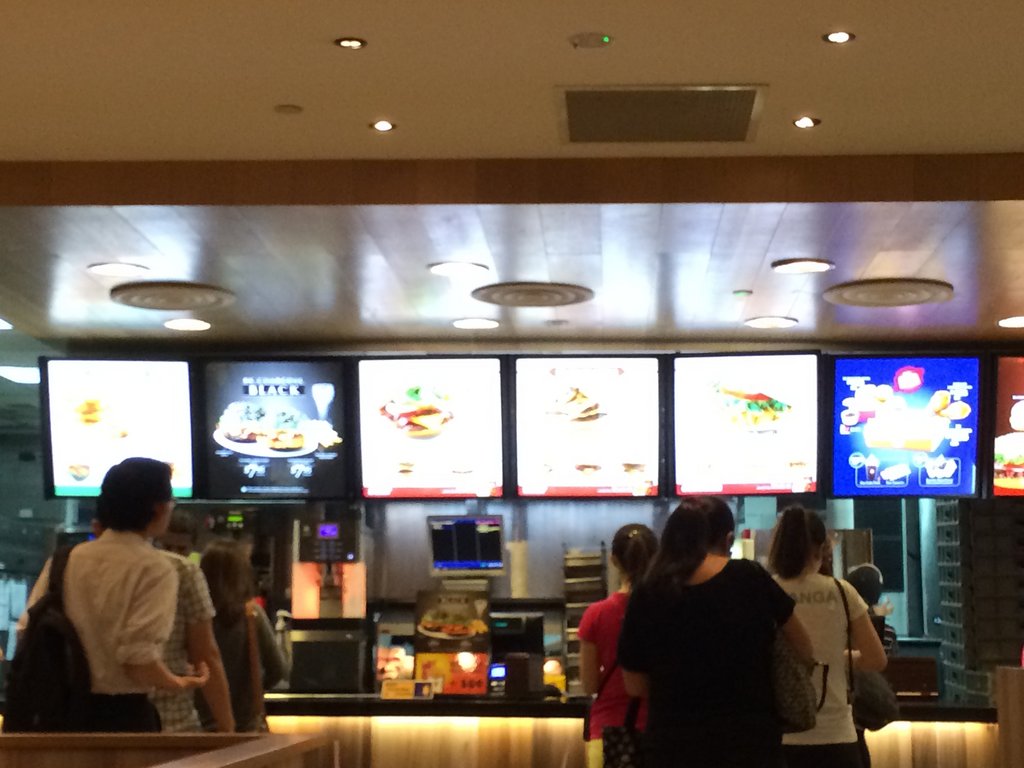 新加坡美食-汉堡王(滨海艺术中心)