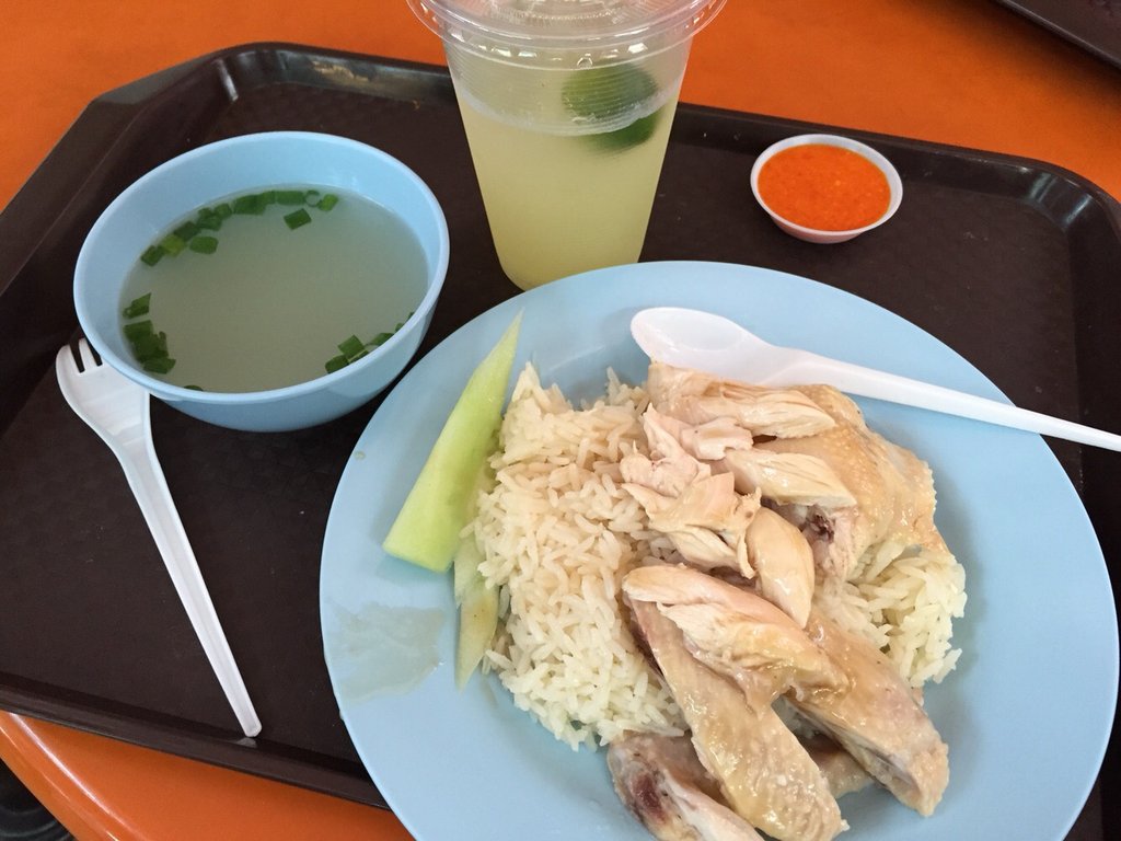 新加坡美食-阿仔海南鸡饭