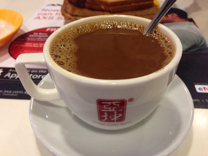 新加坡美食-亚坤咖椰土司(海港中心)