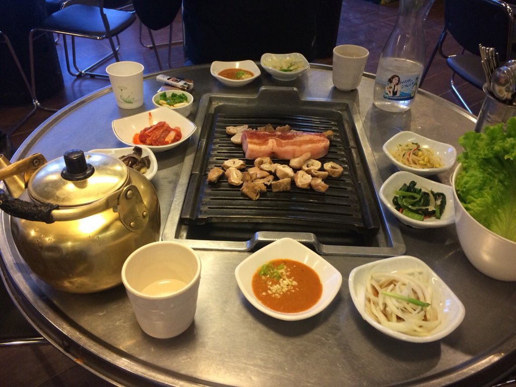 青岛美食-加油烤肉